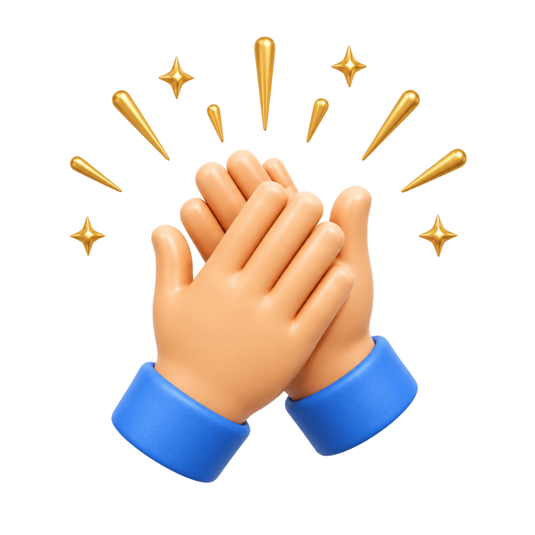 Illustration of a person celebrating their progress